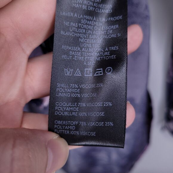 Pilcro Velvet Shirt XS Floral Hadley Relaxed Button Down - Picture 10 of 11